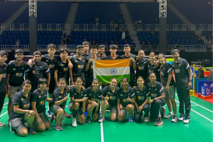 एशिया जूनियर बैडमिंटन चैंपियनशिप: भारतीय मिक्स्ड टीम के क्वार्टर फाइनल में पहुंची; UAE को 110-83 से हराया