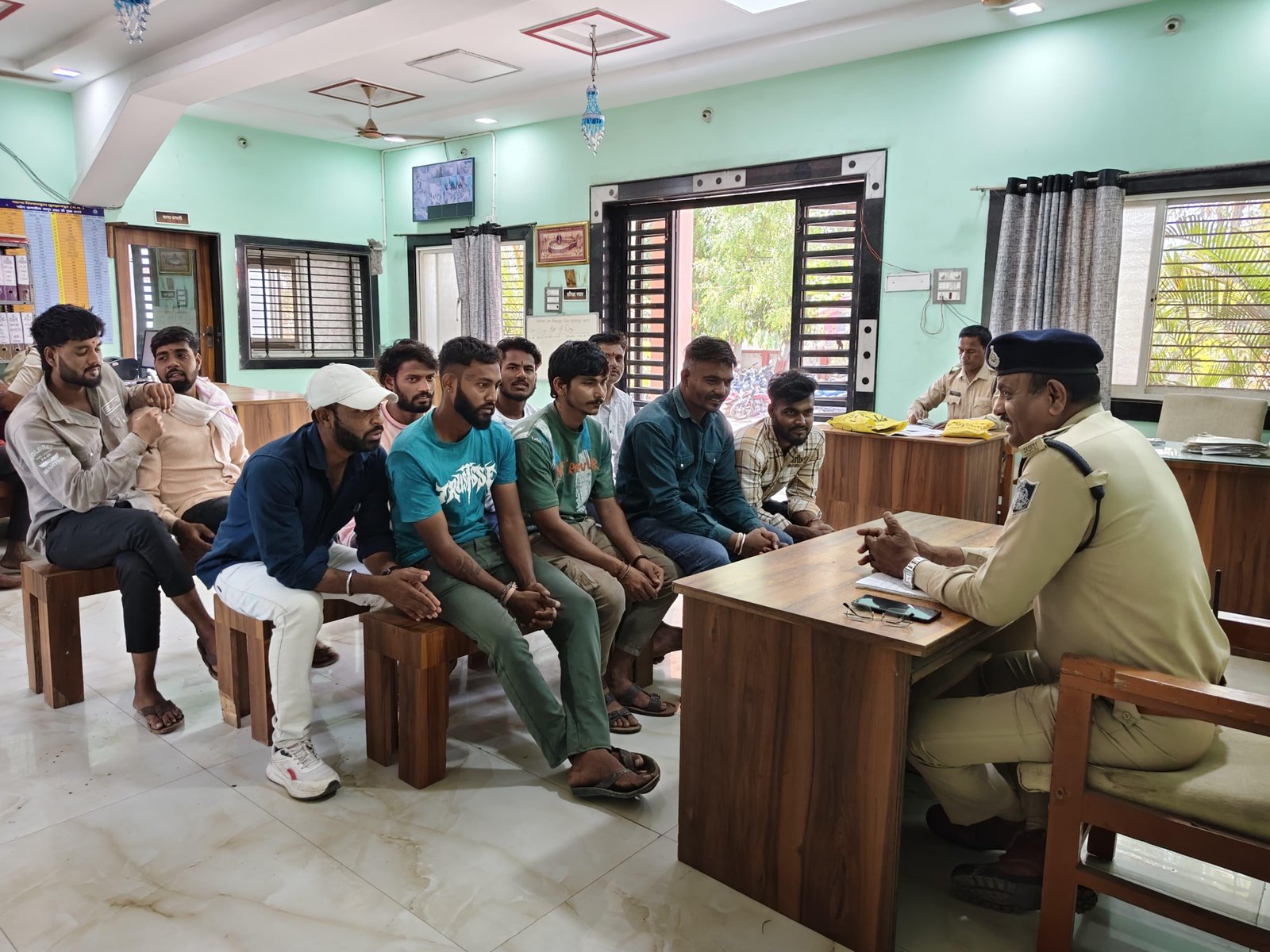 चैत्र नवरात्रि ,रामजी स्थापना एवं धार्मिक आयोजनों को लेकर आयोजकों की बैठक संपन्न