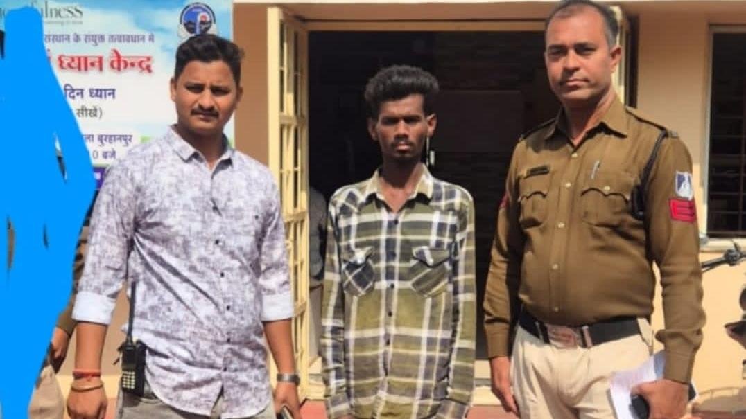 02 प्रकरणों में फरार चल रहे स्थाई वारंटी को पकड़ने में लालबाग पुलिस को मिली सफलता