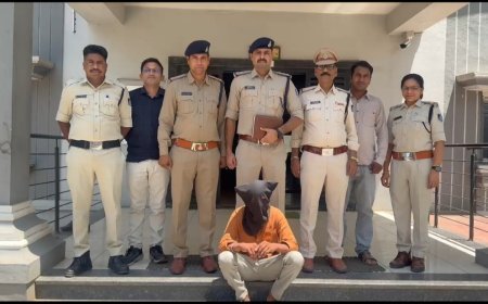 खकनार पुलिस व्दारा अवैध हथियार सप्लायर करने वाले आरोपी को गिरफ्तार करने में मिली बडी सफलता
