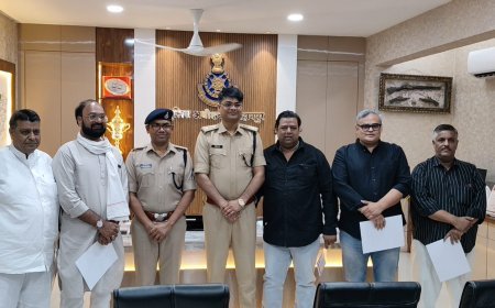 बुरहानपुर पुलिस का सुरक्षा संकल्प: थाना कोतवाली में सामुदायिक सुरक्षा को लेकर सीसीटीवी कैमरे लगाने का कार्य शुरू