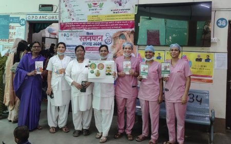 विश्व स्तनपान सप्ताह 2026 का सफल समापन, मातृ शिशु स्वास्थ्य पर रहा विशेष फोकस