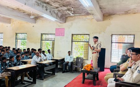 गुड टच–बैड टच” से लेकर साइबर क्राइम तक — बच्चों को सिखाई आत्म-सुरक्षा की सीख