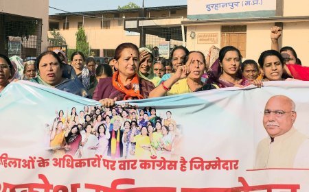 नारी शक्ति वंदन अधिनियम पर बुरहानपुर में अर्चना चिटनिस का प्रहार, महिलाओं के अधिकारों से खिलवाड़ बर्दाश्त नहीं