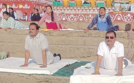 योग से स्वस्थ जीवन और विकसित भारत का संकल्प मजबूत होगा –सांसद ज्ञानेश्वर पाटील