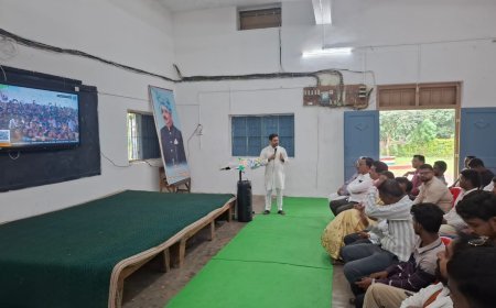 राहुल गांधी द्वारा प्रयागराज में दिए गए मैसेज के बाद ज़िले में जरूरतमंद बच्चों को शिक्षा के प्रति जागरूक किया गया