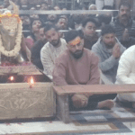 महाकाल के दरबार मे पहुँचे भारतीय क्रिकेट खिलाड़ी विराट कोहली और कुलदीप यादव विराट कोहली